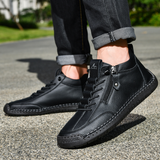 James Oxford Nubuck Zip Shoes for Men