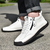 James Oxford Nubuck Zip Shoes for Men