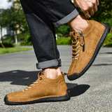 James Oxford Nubuck Zip Shoes for Men