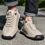 James Oxford Nubuck Zip Shoes for Men