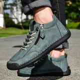 James Oxford Nubuck Zip Shoes for Men