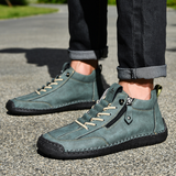 James Oxford Nubuck Zip Shoes for Men