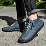 James Oxford Nubuck Zip Shoes for Men
