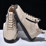James Oxford Nubuck Zip Shoes for Men