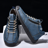 James Oxford Nubuck Zip Shoes for Men