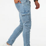 James Oxford Stretch Cargo Jeans