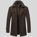 Klaus Two-Piece Wool Coat