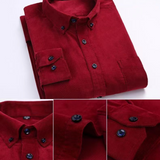 James Oxford Corduroy Shirt for Men