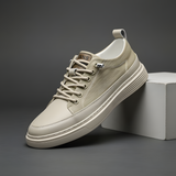 James Oxford Leather Trainers for Men