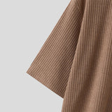 Hawthorne Ribbed V-Neck Tee