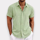James Oxford Short Sleeve Shirt for Men