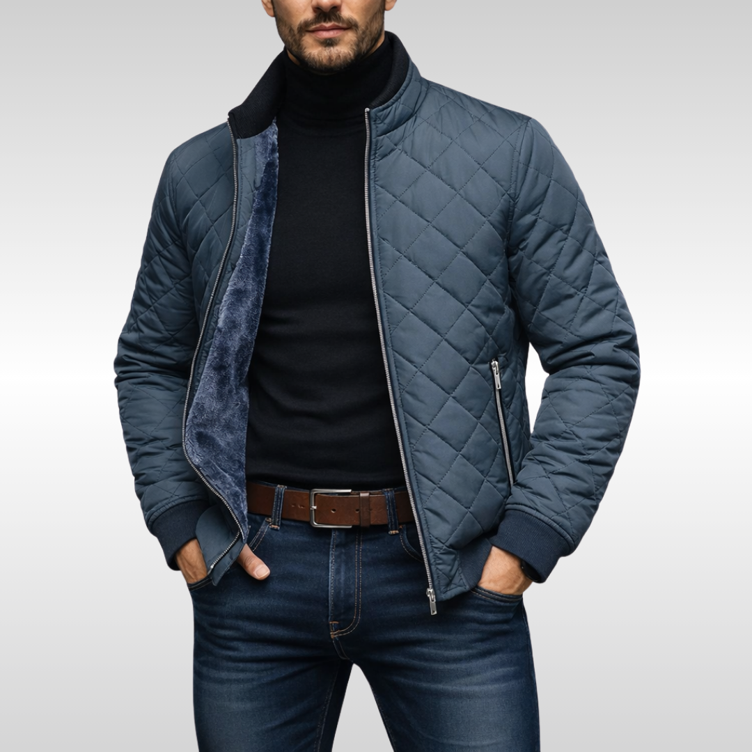 Maximilian Modern Quilted Jacket