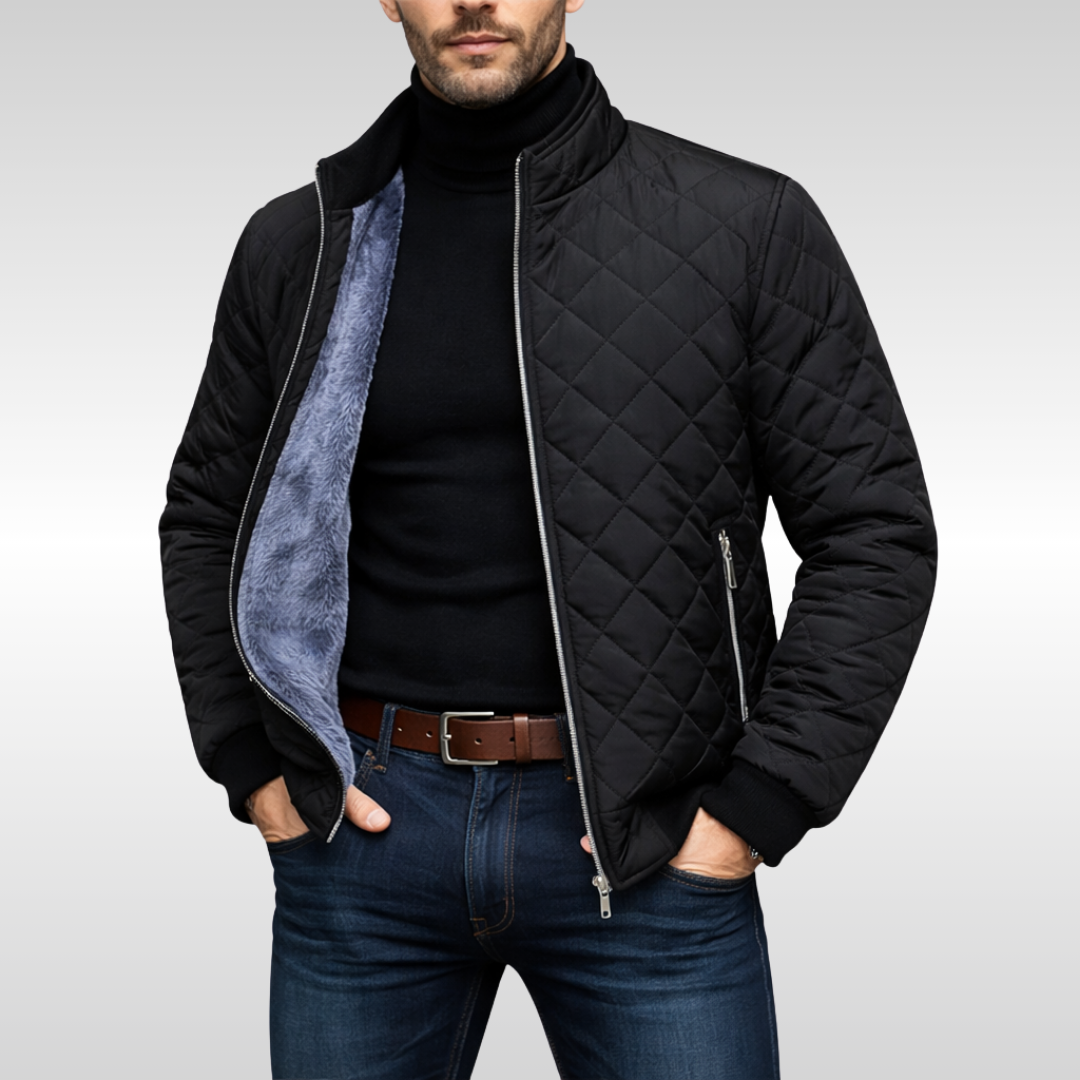 Maximilian Modern Quilted Jacket