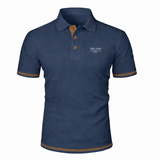 James Oxford Jacquard Polo Shirt for Men