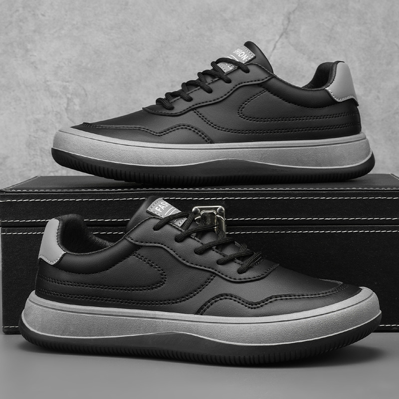 James Oxford Genuine Leather Trainers