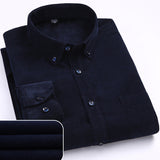 James Oxford Corduroy Shirt for Men