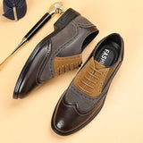 James Oxford Brogue Lace-Up Shoes for Men