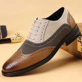 James Oxford Brogue Lace-Up Shoes for Men