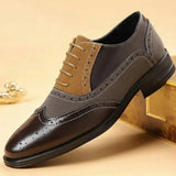 James Oxford Brogue Lace-Up Shoes for Men