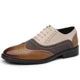 James Oxford Brogue Lace-Up Shoes for Men