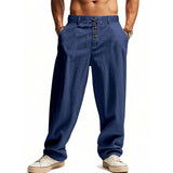 Mark De Luca Relaxed Straight-Leg Pants