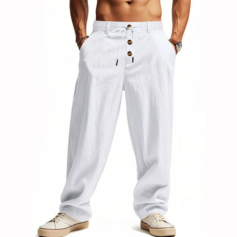 Mark De Luca Relaxed Straight-Leg Pants