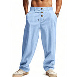 Mark De Luca Relaxed Straight-Leg Pants