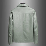Marcus Gloss Leather Jacket