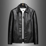 Marcus Gloss Leather Jacket