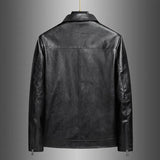 Marcus Gloss Leather Jacket