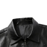 Marcus Gloss Leather Jacket