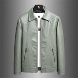 Marcus Gloss Leather Jacket