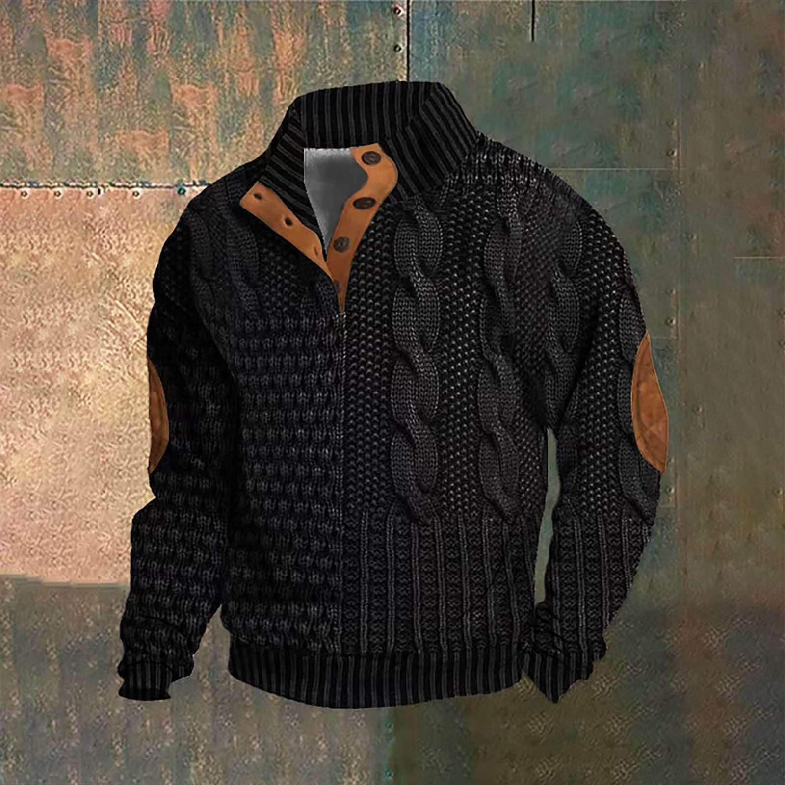 MAVERICK BUTTONED KNIT