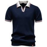 Men's 100% Cotton Polo Shirt | Elegant Soft Casual Wear for All Seasons