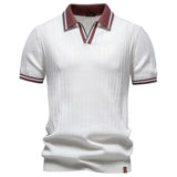 Men's 100% Cotton Polo Shirt | Elegant Soft Casual Wear for All Seasons
