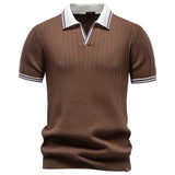 Men's 100% Cotton Polo Shirt | Elegant Soft Casual Wear for All Seasons