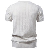 Men's 100% Cotton Striped T-Shirt | Soft Casual Summer Top
