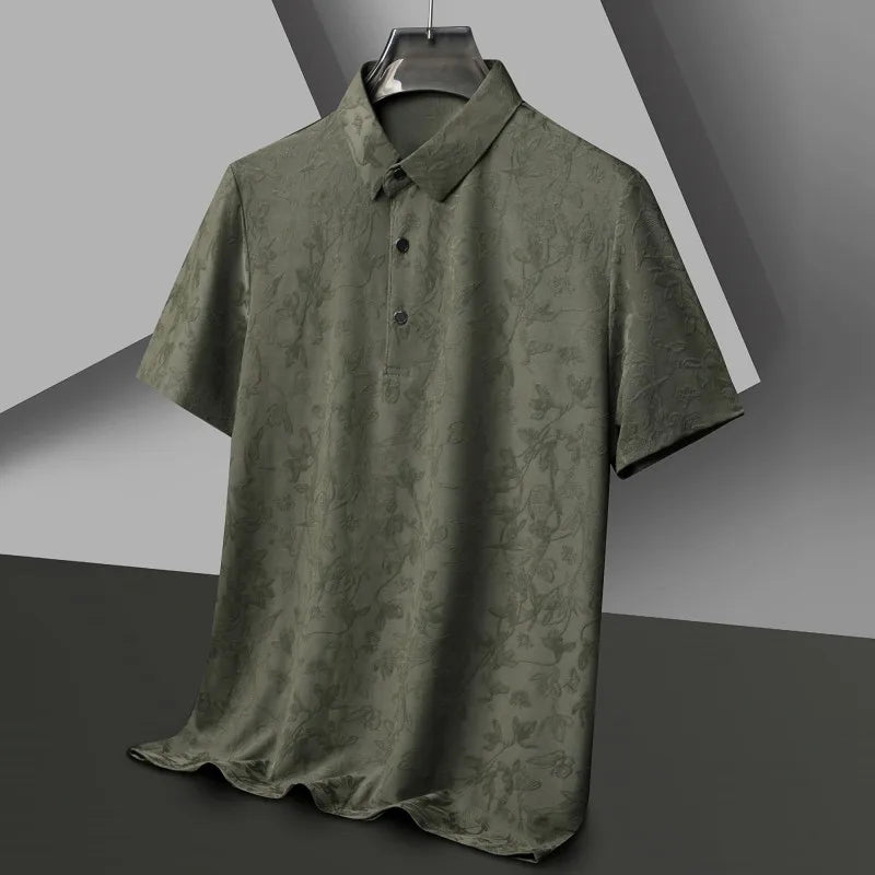 Men's Breathable Cotton Polo Shirt | Tailored Summer Style Essential