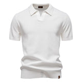 Men's Breathable Fabric Golf Polo Shirt | Refined Summer Casual Essential