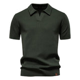 Men's Breathable Fabric Golf Polo Shirt | Refined Summer Casual Essential