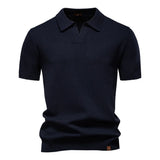 Men's Breathable Fabric Golf Polo Shirt | Refined Summer Casual Essential