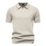 Men's Breathable Fabric Golf Polo Shirt | Refined Summer Casual Essential