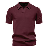 Men's Breathable Fabric Golf Polo Shirt | Refined Summer Casual Essential