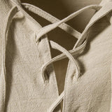 Men's Cotton Linen Hooded Shirt | Lightweight Casual Summer Essential
