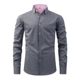 Men's Elastane Blend Long Sleeve Shirt | Stylish Digital Print Versatile Design
