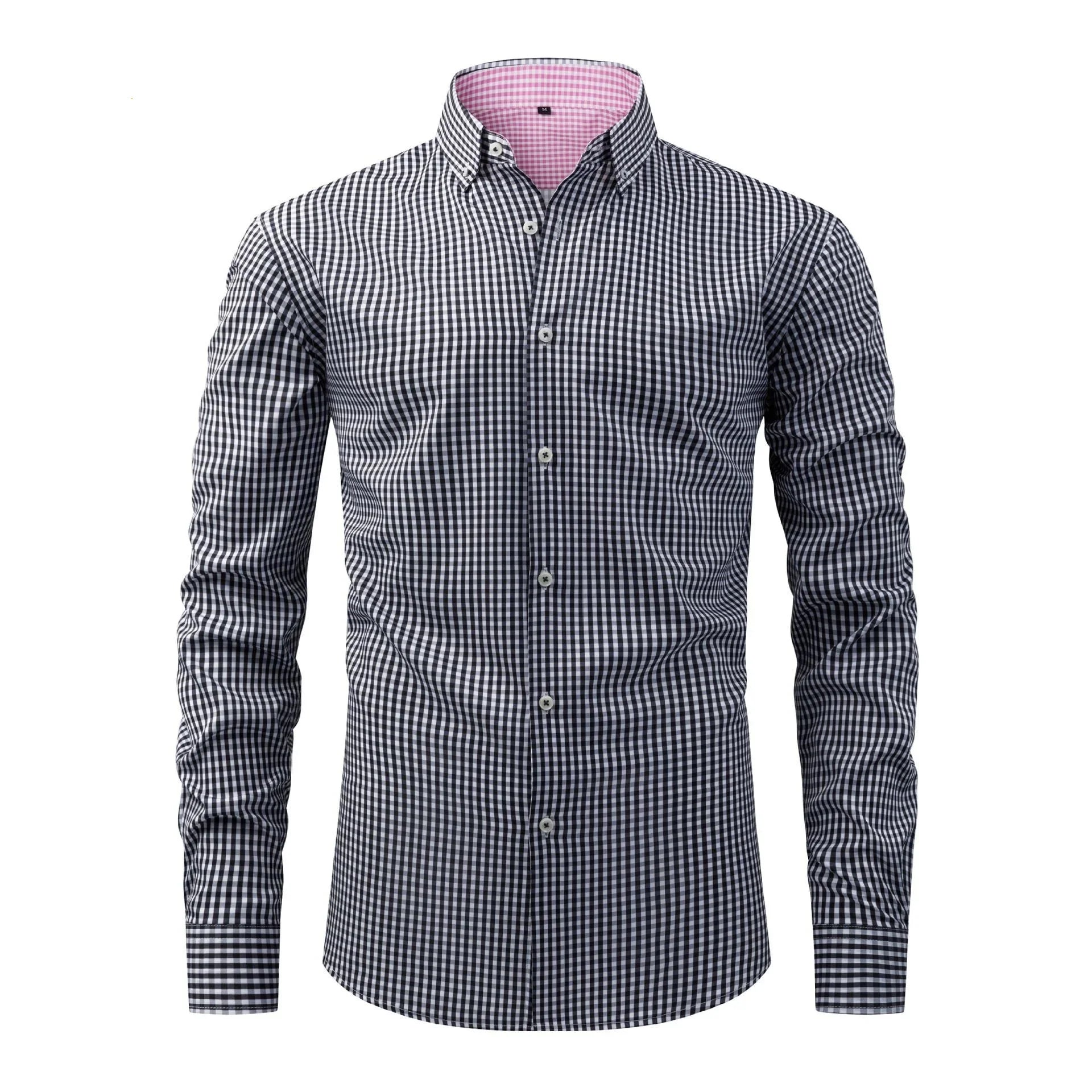 Men's Elastane Blend Long Sleeve Shirt | Stylish Digital Print Versatile Design