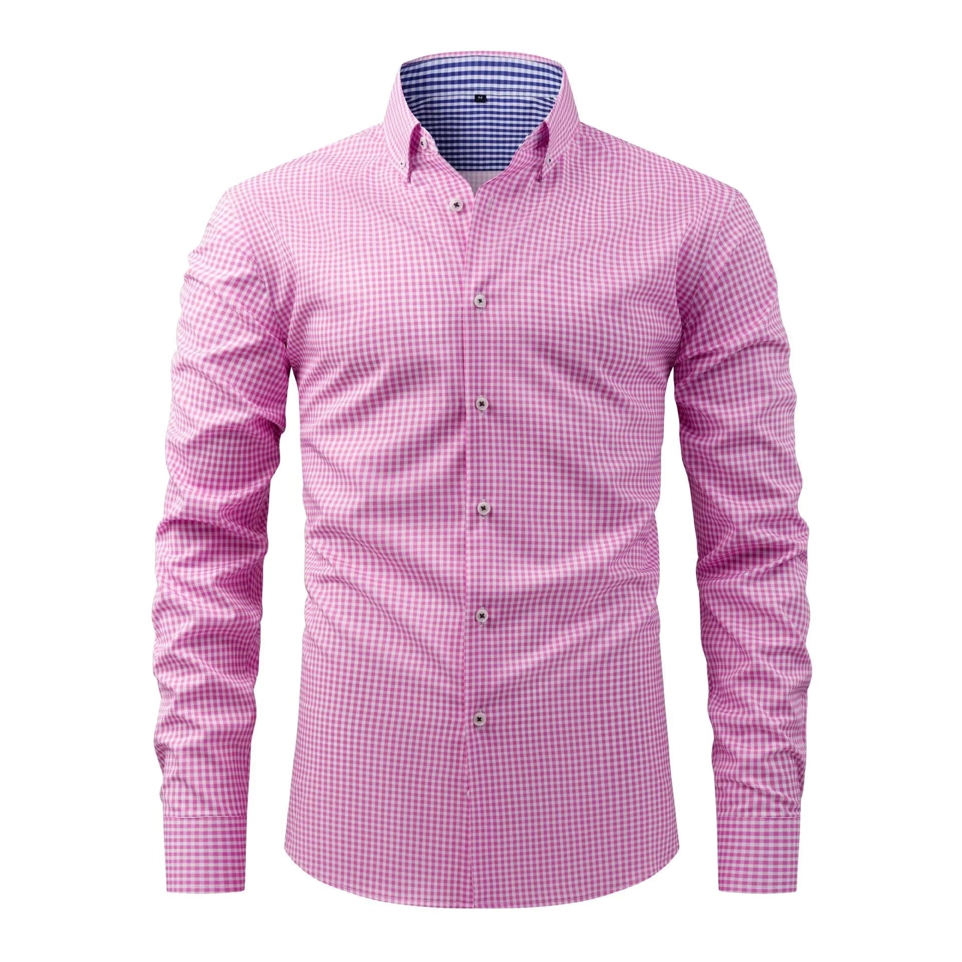 Men's Elastane Blend Long Sleeve Shirt | Stylish Digital Print Versatile Design