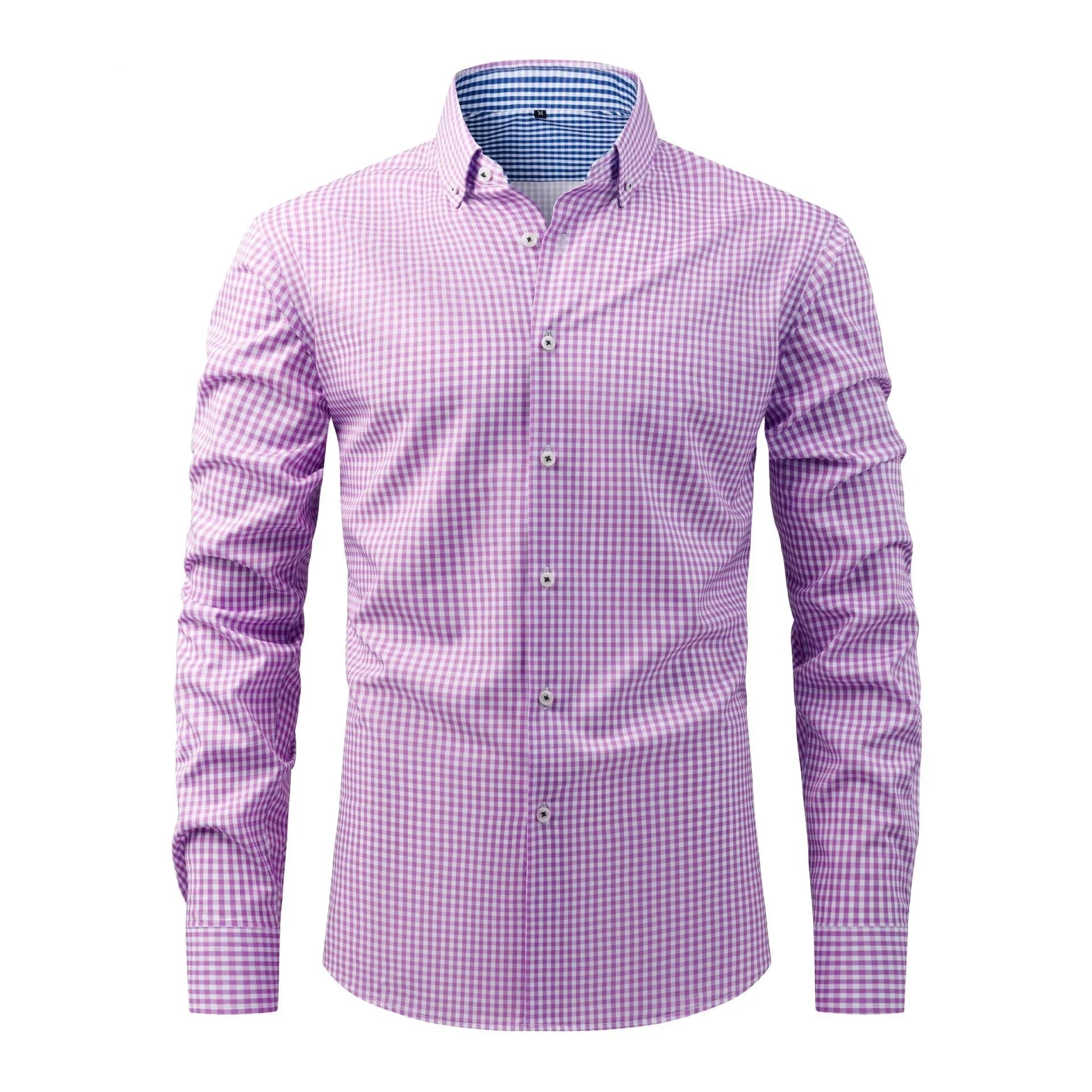 Men's Elastane Blend Long Sleeve Shirt | Stylish Digital Print Versatile Design