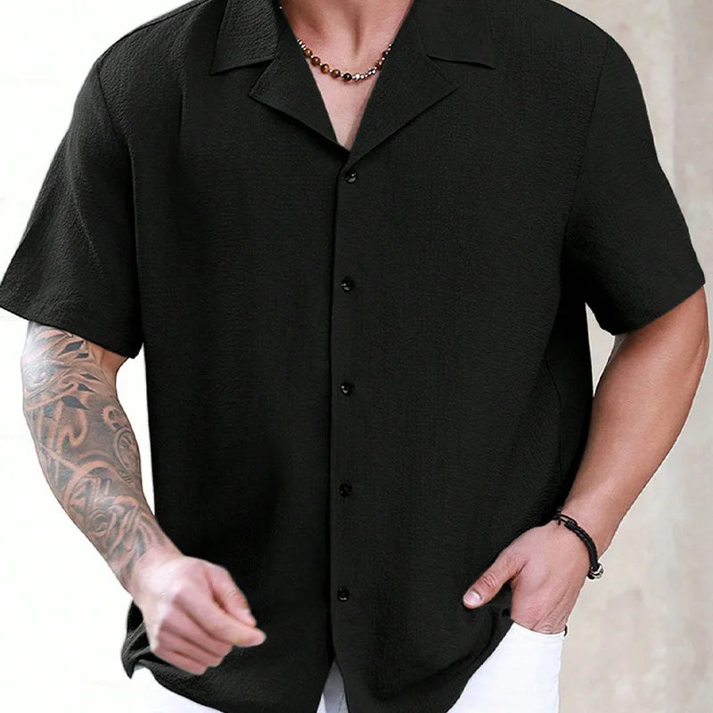 Men's Ice Breathable Casual Shirt | Lightweight Summer Comfort Fit