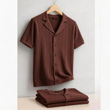 Men's Ice Silk Polo Shirt | Breathable Short Sleeve Business Top | Stylish Summer Wear